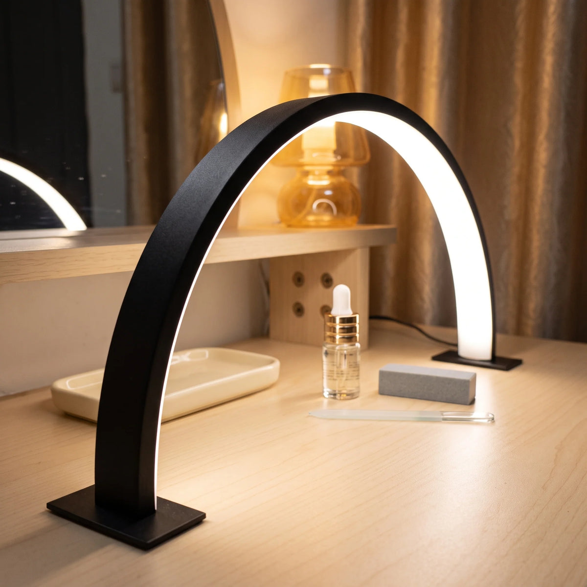 Crescent Moon Desk Lamp 1