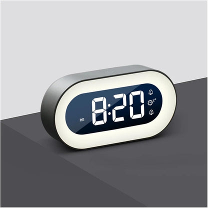 Dimmable Sunrise Alarm Clock with Nature Sounds – Rechargeable Wake Light for Gentle Morning Awakenings 3