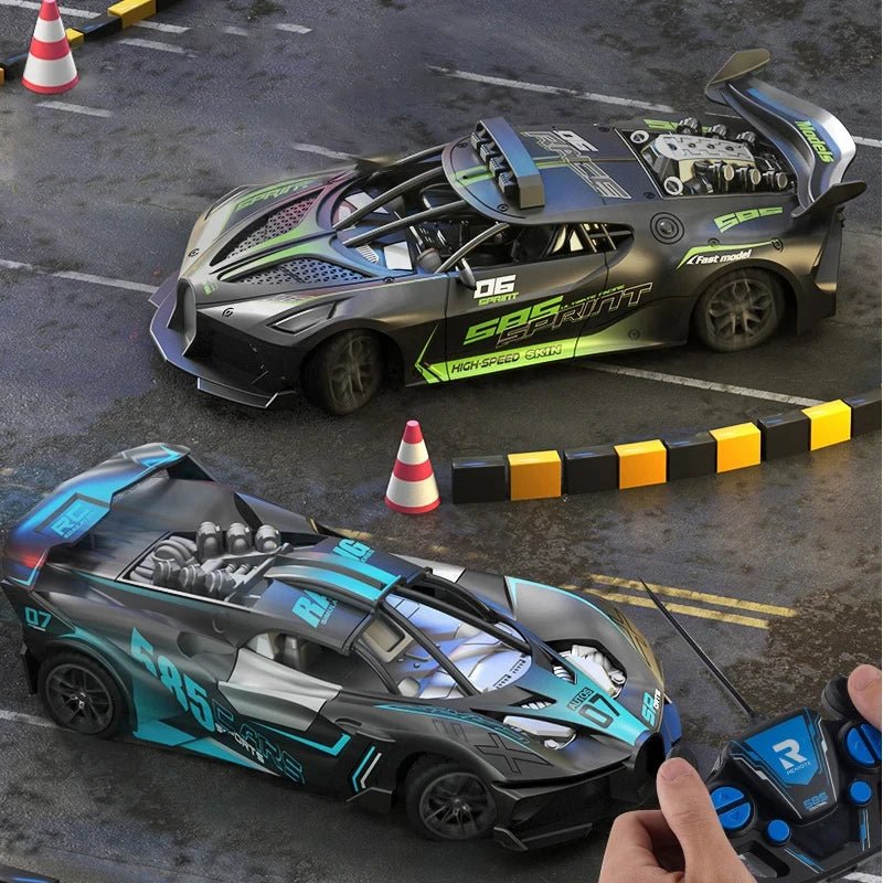 DriftMaster | 1:18 RC Drift Car with Shockproof Design | Easy Remote Control for Kids 3