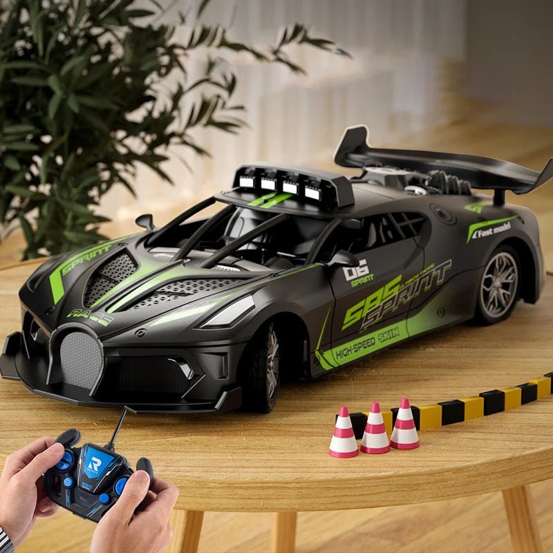 DriftMaster | 1:18 RC Drift Car with Shockproof Design | Easy Remote Control for Kids 4