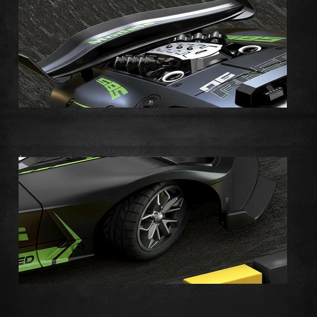 DriftMaster | 1:18 RC Drift Car with Shockproof Design | Easy Remote Control for Kids 7