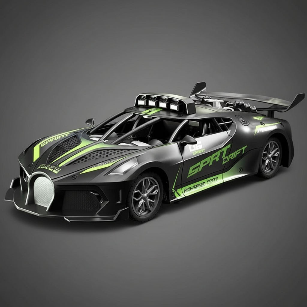 DriftMaster | 1:18 RC Drift Car with Shockproof Design | Easy Remote Control for Kids 9