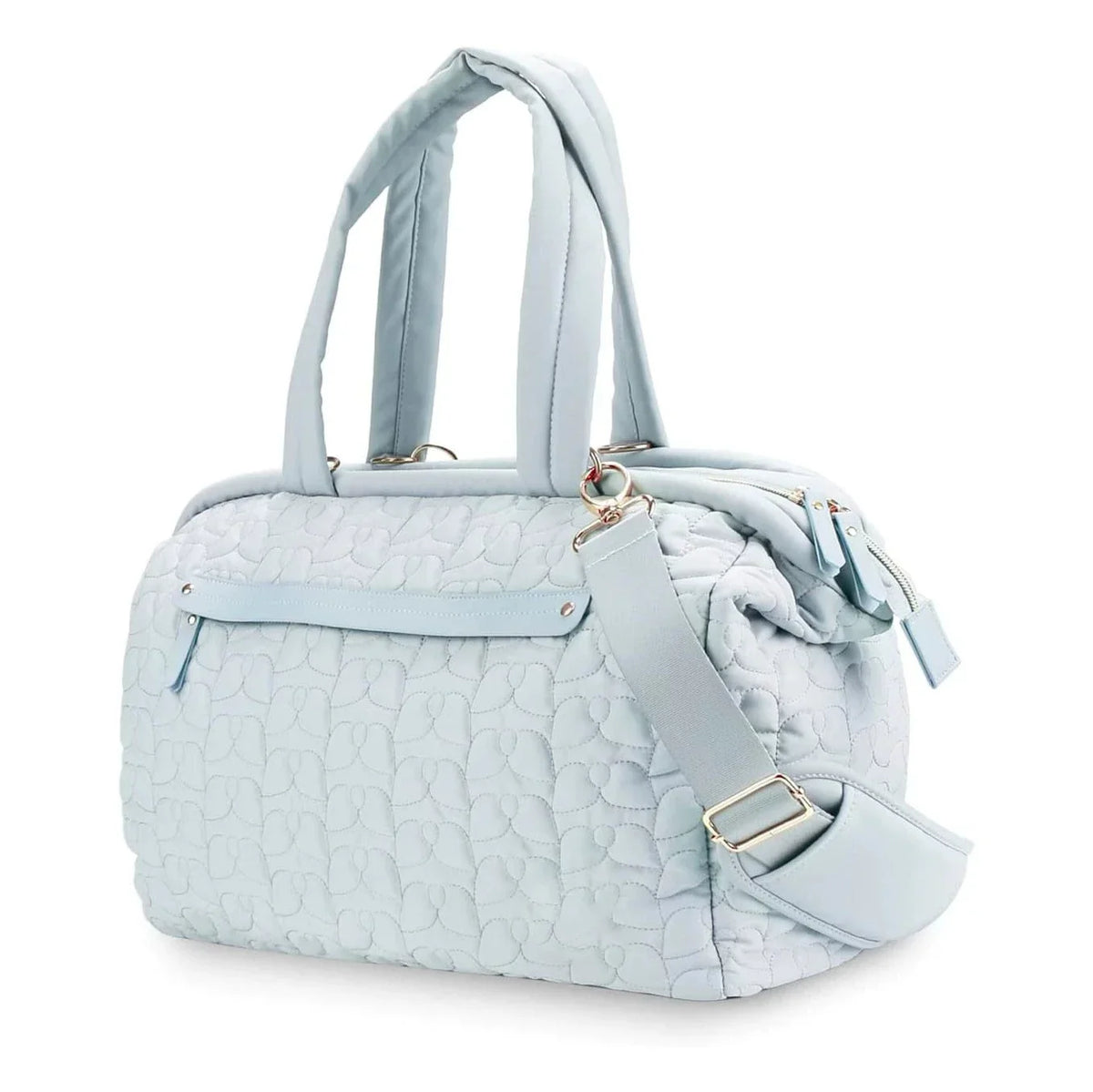 Duffel Bag Quilted Spacious Multiple Pockets & Adjustable Strap 1