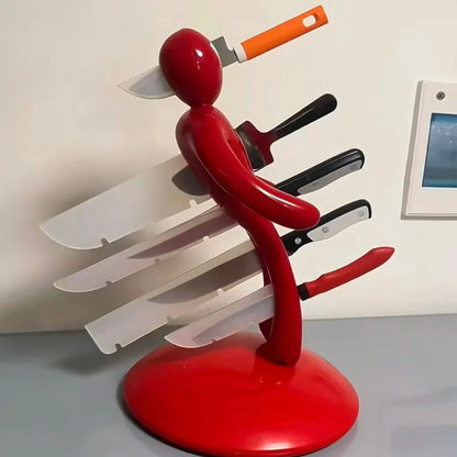 EDGEKEEP Artistic Knife Organizer For Secure And Modern Countertop Storage | Fervei 4