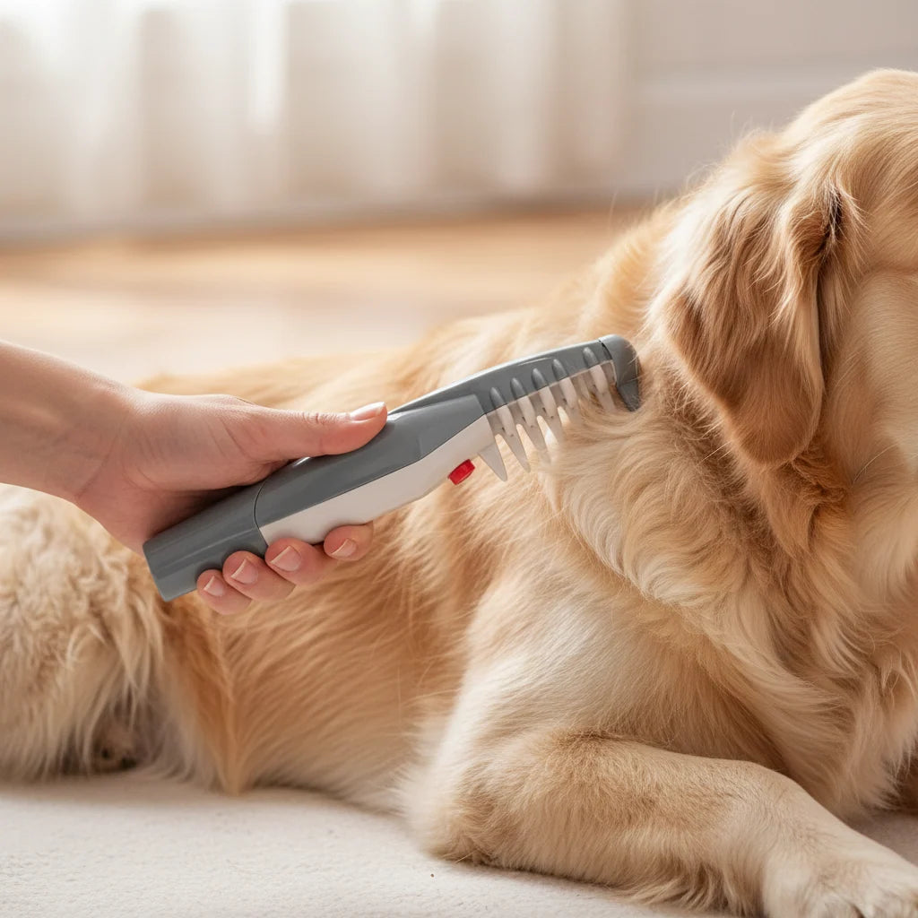 Electric Pet Grooming Comb Flea Lice Removal Tool for Cats Dogs 2