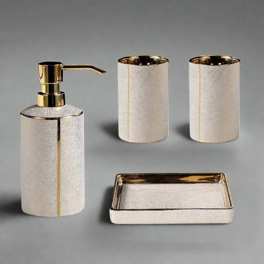 Elegant Ceramic Bathroom Set 12