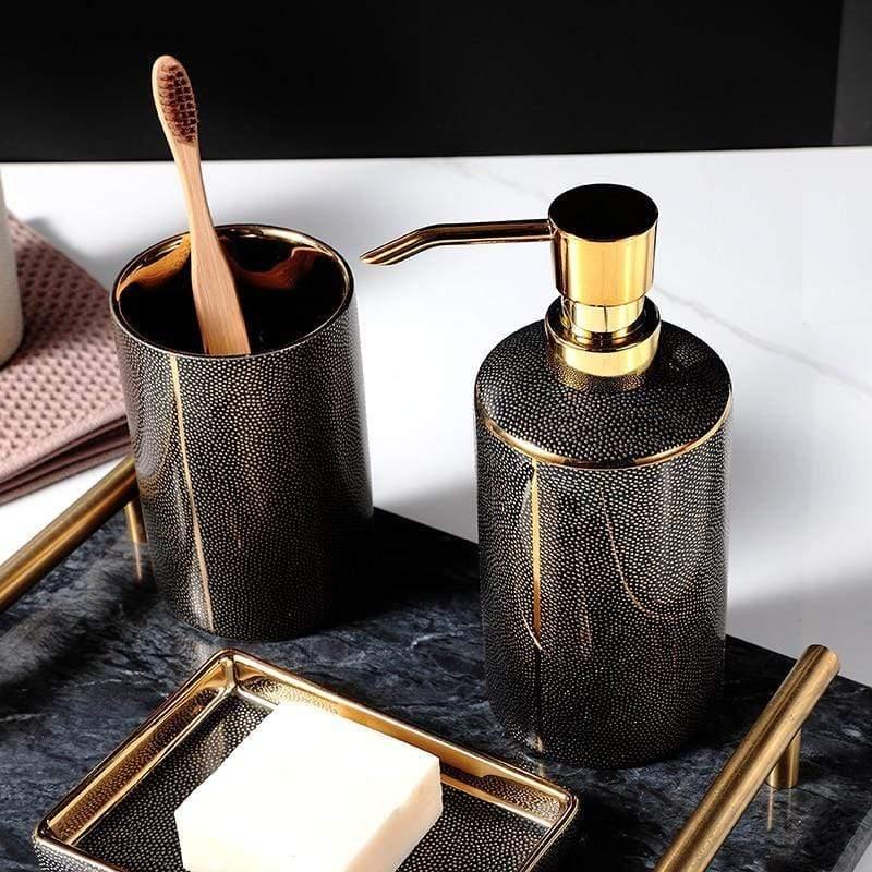 Elegant Ceramic Bathroom Set 4