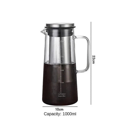 Elegant Glass Cold Brew Coffee Maker 5