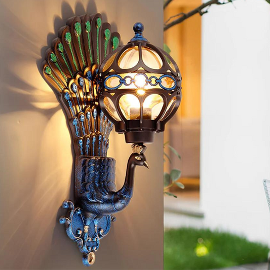 Elegant Outdoor Wall Light | Retro Waterproof Sconce with Durable Aluminum ? Stylish Illumination for Patios and Gardens 0