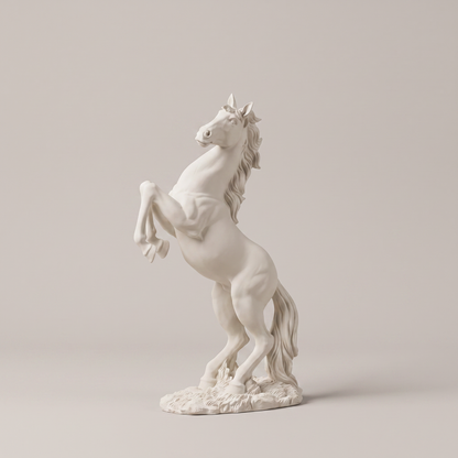 Equira - Rearing Horse Figurine 0