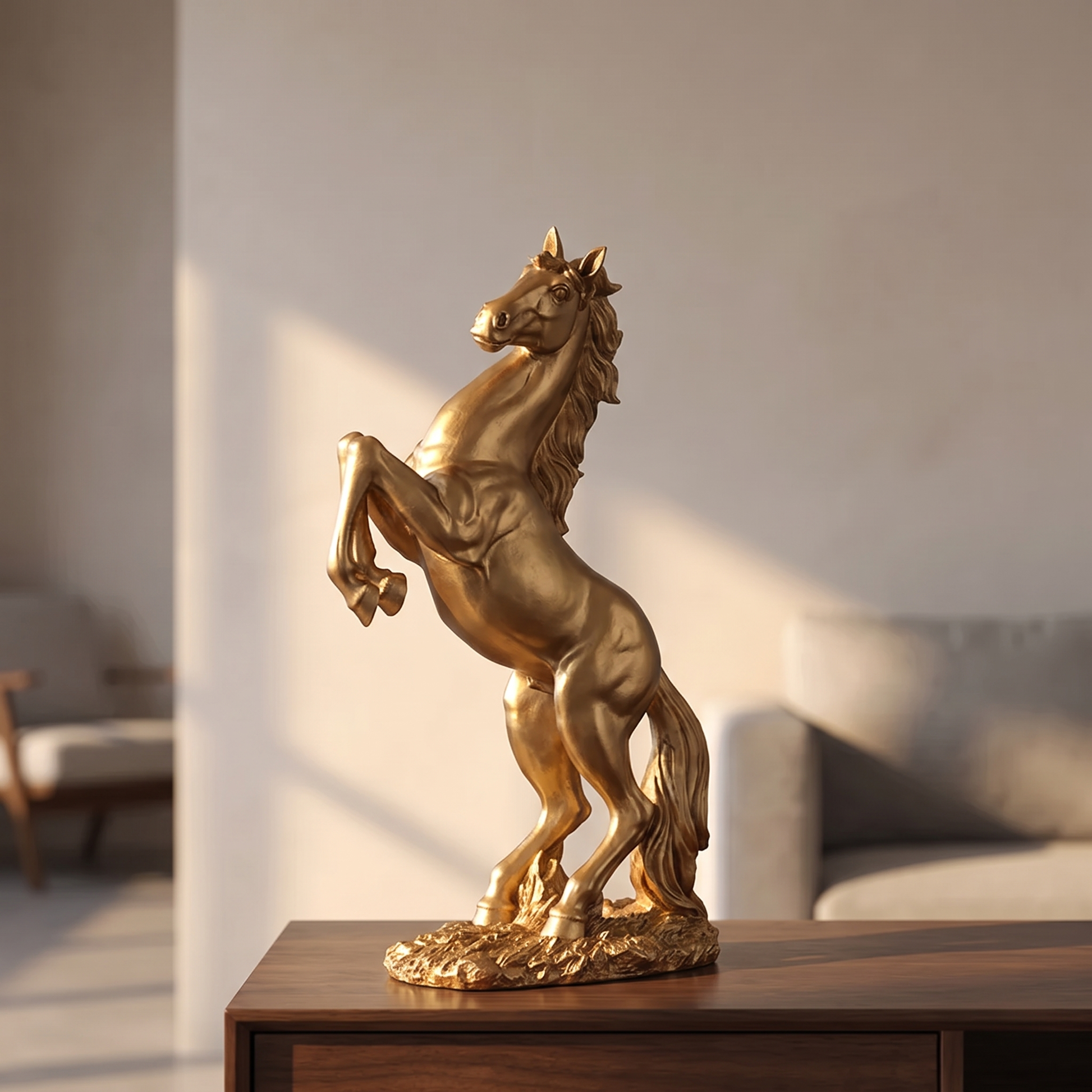 Equira - Rearing Horse Figurine 1