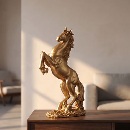 Equira - Rearing Horse Figurine 1