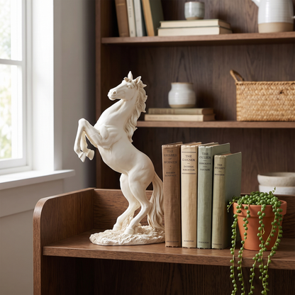 Equira - Rearing Horse Figurine 4