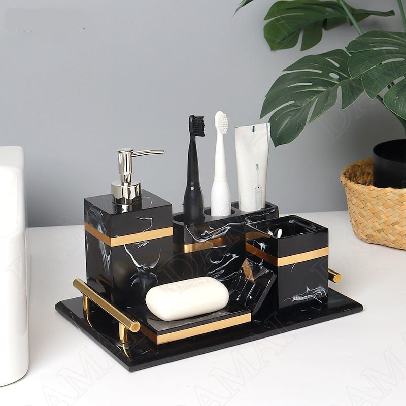 European Resin Bathroom Set 1