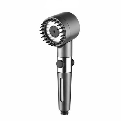 Filtered Shower Head Bundle | High Pressure | Handheld | 6 Replacement Filters | Stainless Steel Hose 0