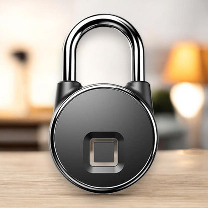 Fingerprint Padlock | Biometric & Bluetooth | IP65 | USB Rechargeable | 10 Fingerprints | 3-Month Battery 0