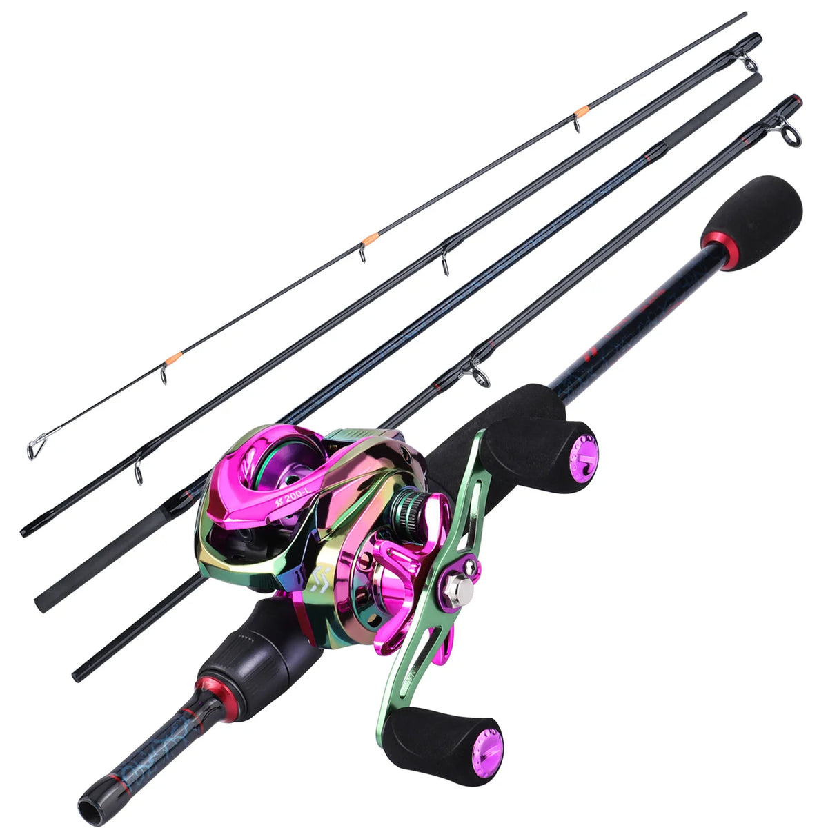 Fishing & Reels Carbon Rod with Full Kits Carrier Bag BLXCK NORWAY™ 0