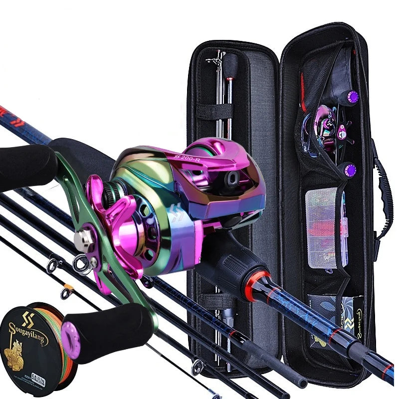 Fishing & Reels Carbon Rod with Full Kits Carrier Bag BLXCK NORWAY™ 1