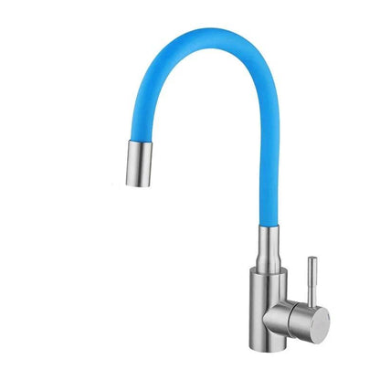 Flexible Kitchen Tap – Bendable Hose Faucet with Hot & Cold Water 0
