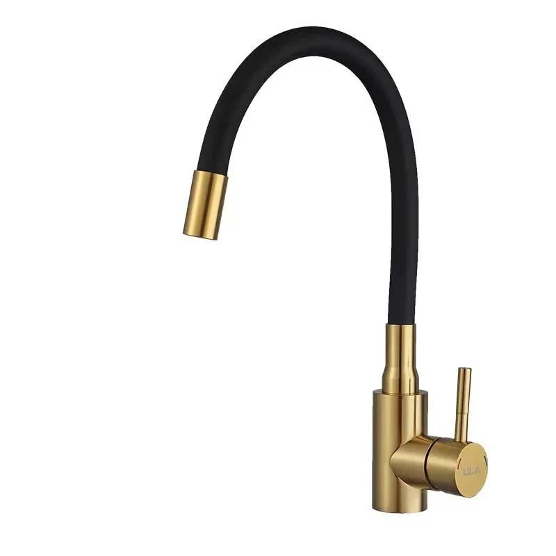 Flexible Kitchen Tap – Bendable Hose Faucet with Hot & Cold Water 9