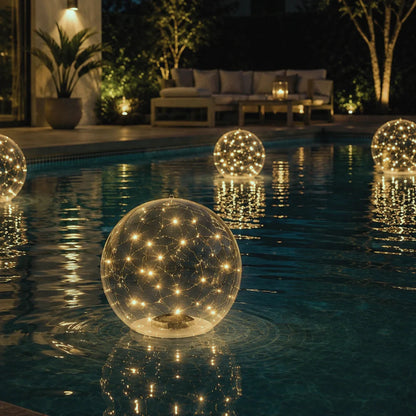 Floating Solar Garden Light – Multicolored, Waterproof Decor for the Garden, Patio, or Poolside 2