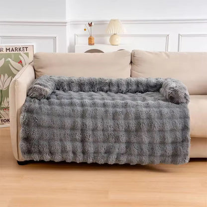 Fluffy Calming Dog Bed | Non-Slip Base | Machine Washable | 4 Sizes | Sofa Mat 5