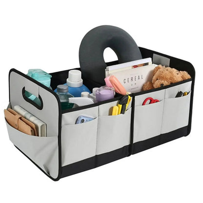 Foldable Car Trunk Organizer Large Capacity Oxford Cloth Storage Box 1