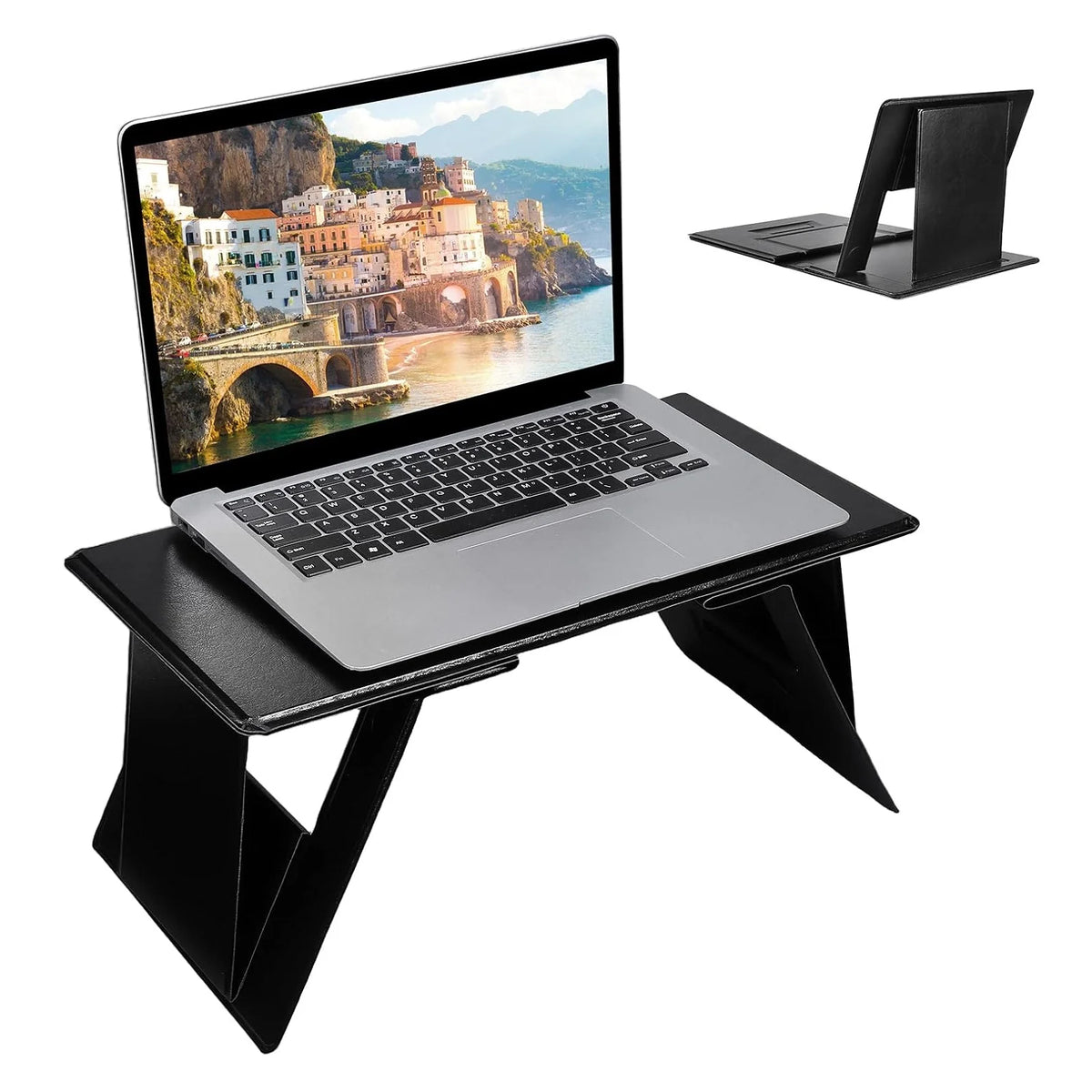 Foldable Laptop Stand Tablet Holder Adjustable Portable Desk for Home & Travel 0