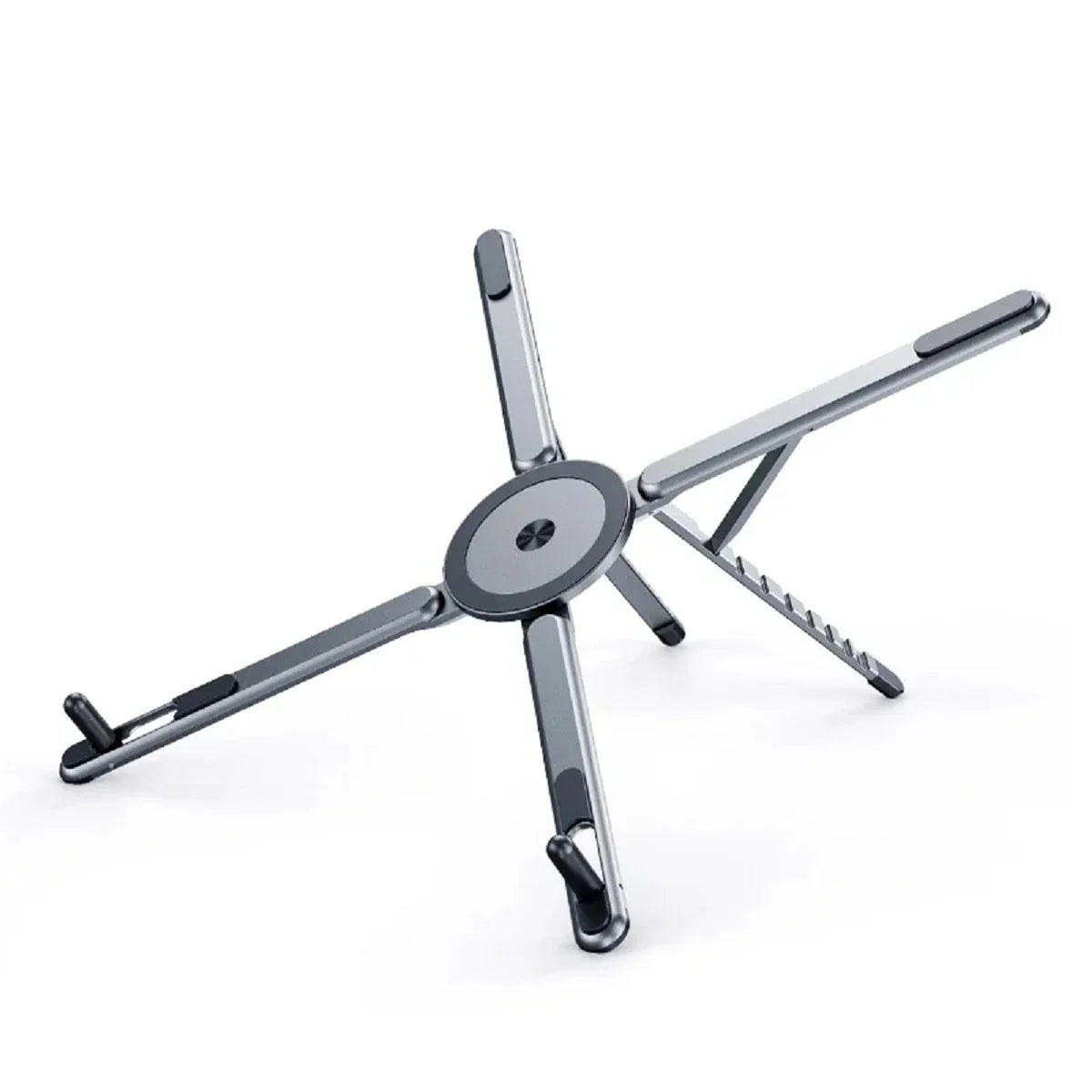 Foldable Magnetic Laptop Stand Adjustable Aluminum Holder for Laptop Tablet & Phone 0