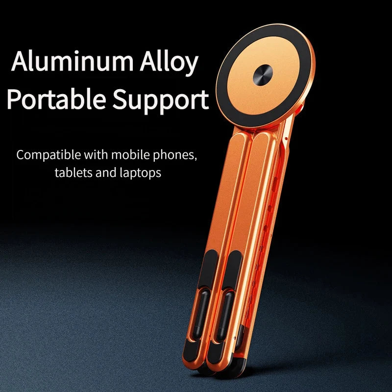 Foldable Magnetic MagSafe Phone Stand for Car Desk & Travel 3