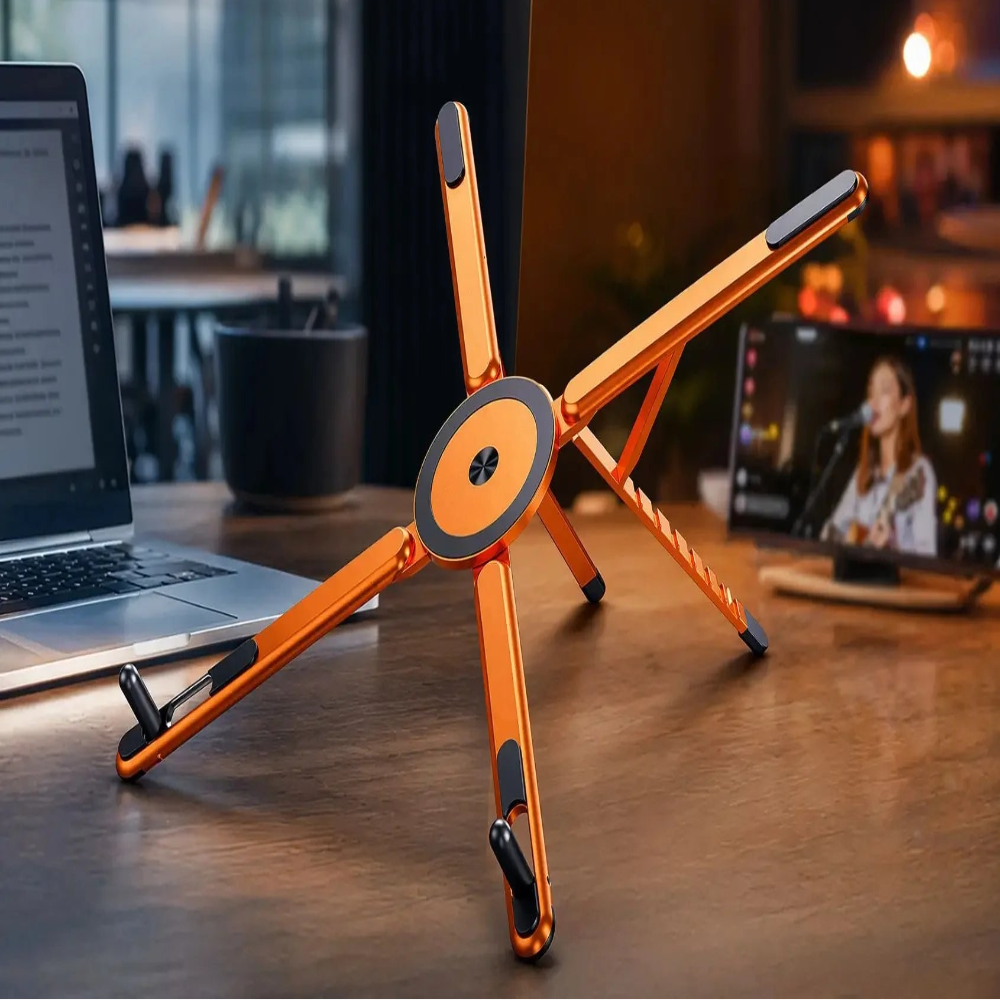 Foldable Magnetic MagSafe Phone Stand for Car Desk & Travel 6
