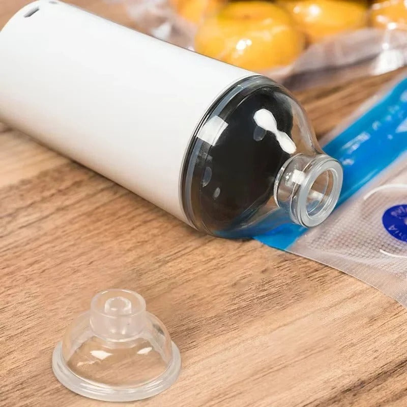 Food Vacuum Sealer Portable Rechargeable, Quick Airtight Sealing 3