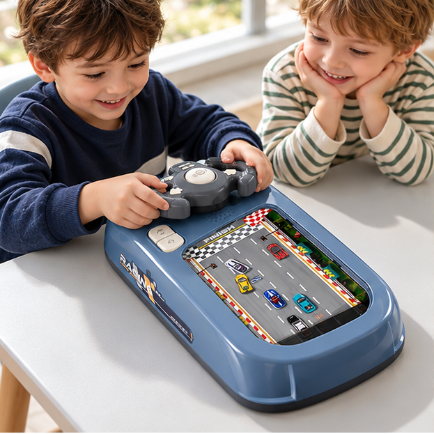 Royora Interactive Racing Game Steering Wheel Toy For Kids