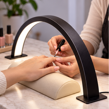 Royeva Crescent Moon LED Desk Lamp-Dimmable USB Table Light