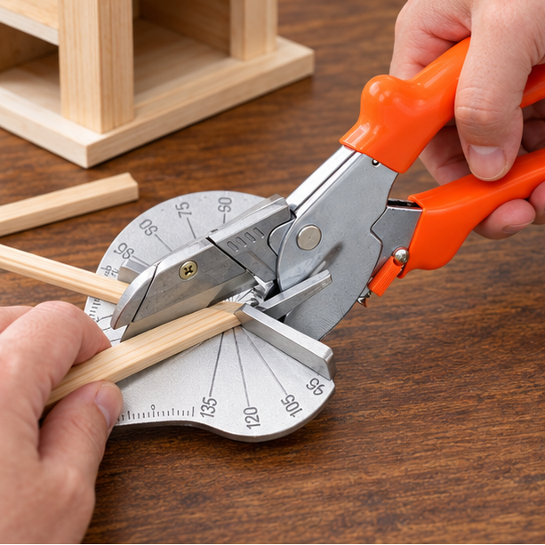 Royeva Adjustable Miter Shear Cutter For Trim And Molding With SK5 Steel Blade