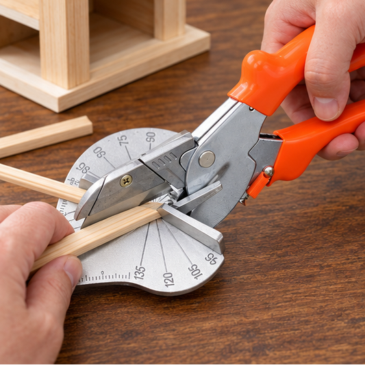 Royeva Adjustable Miter Shear Cutter For Trim And Molding With SK5 Steel Blade
