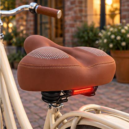 Royora Oversized Comfort Bike Seat-Extra Soft Padded Bicycle Saddle