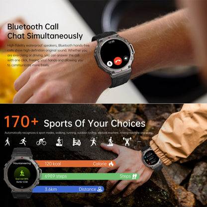 GPS Sport Watch | AMOLED Display | Multi-Satellite | 170+ Sports Modes | 5ATM Waterproof 5