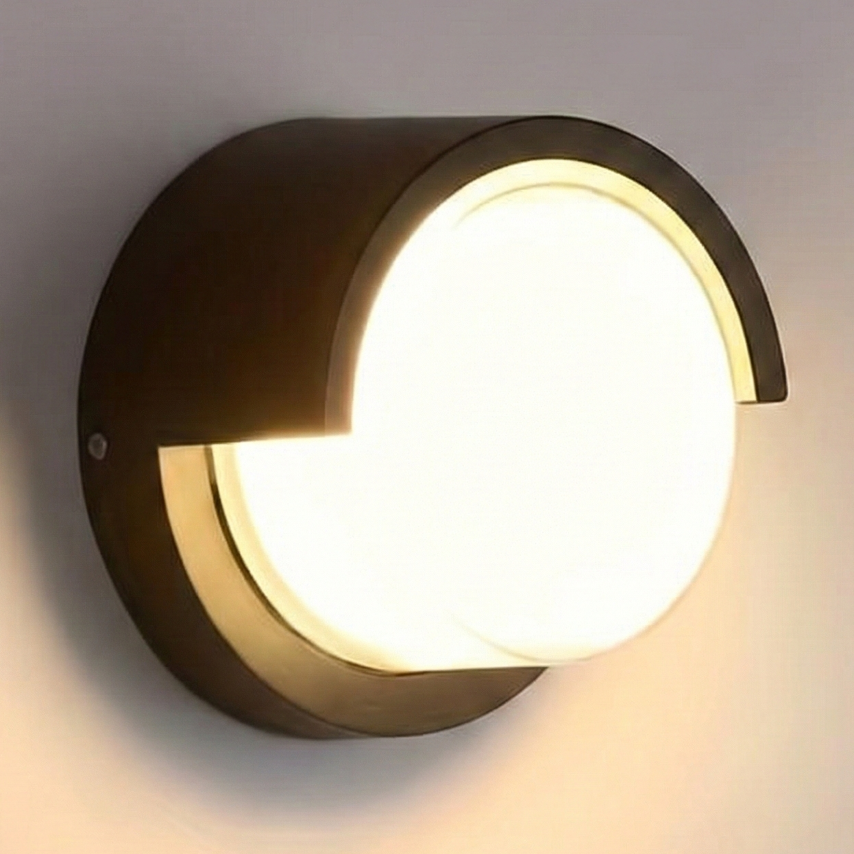 Sovere Modern LED Wall Sconce - Outdoor Energy Efficient Wall Lights with Warm White Glow