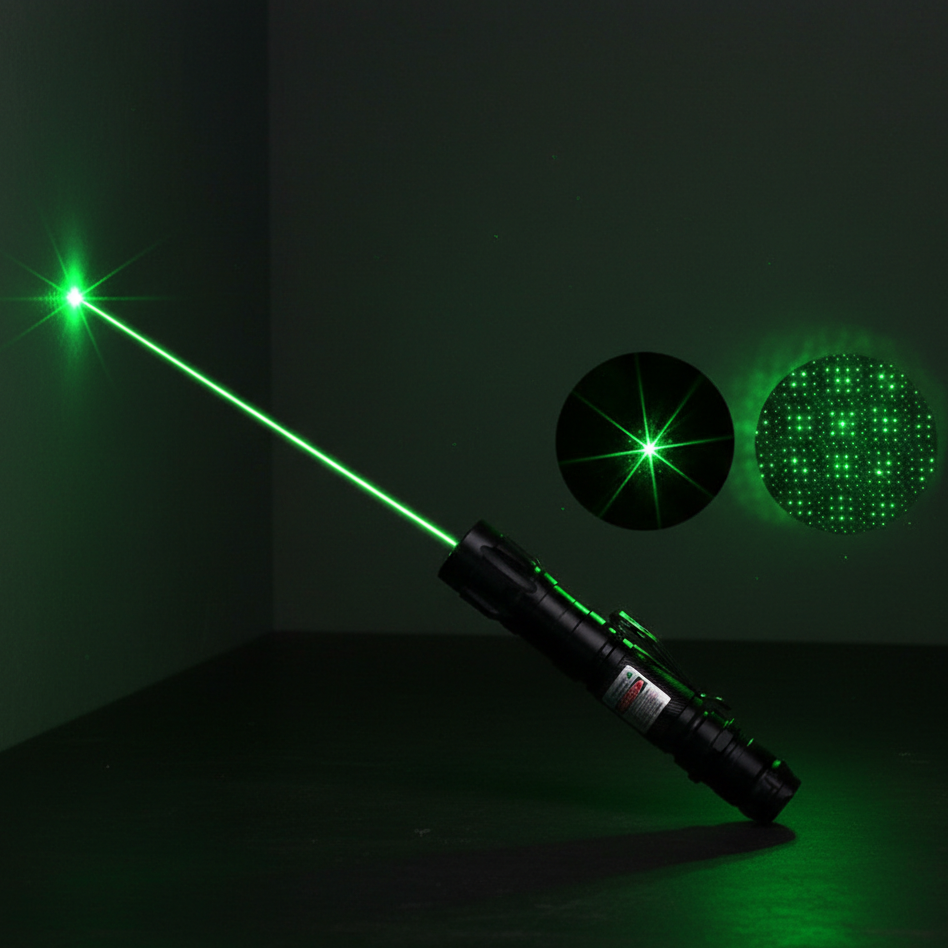 Sovere Rechargeable Green Laser Pointer - Long-Range Precision & USB Rechargeable Pen