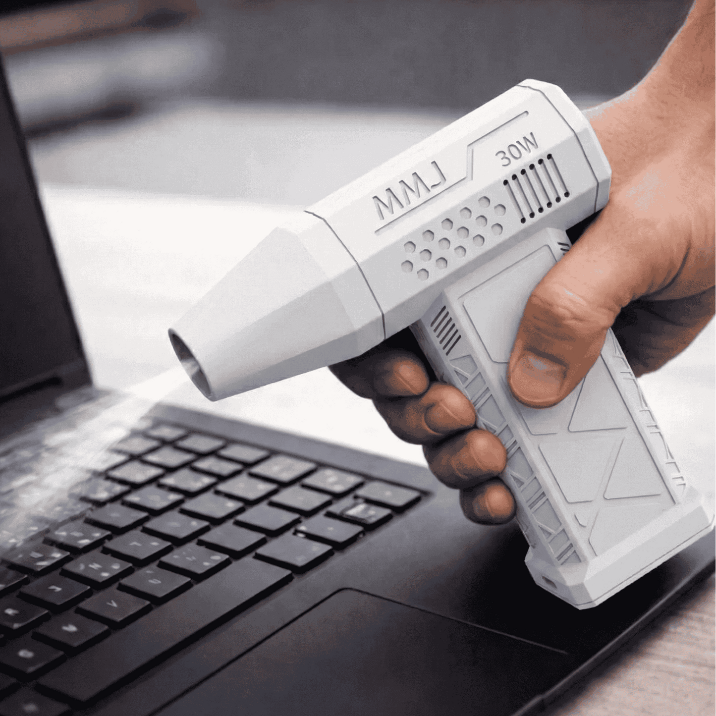 Sovere Cordless Electric Air Duster with Adjustable Speed for Powerful Cleaning 