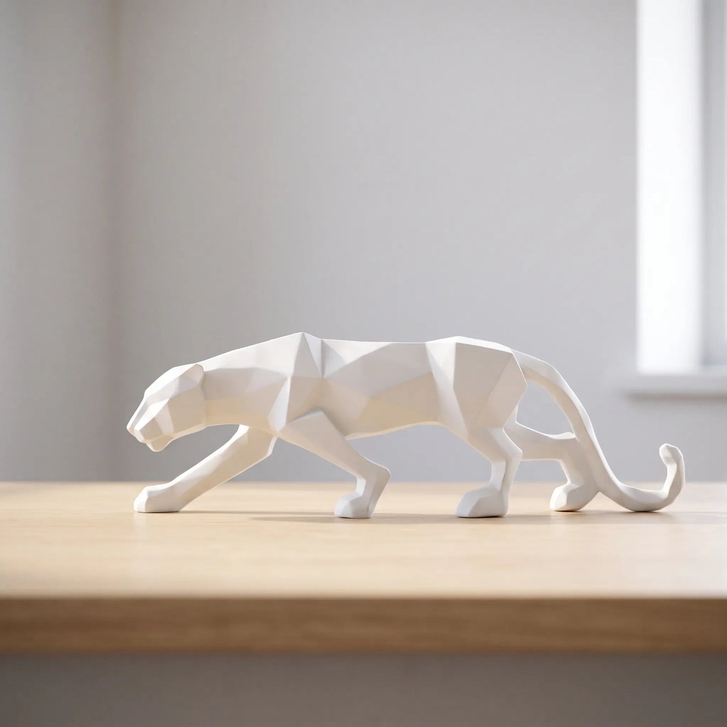 Geometric Animal Desktop Sculpture - Felinix 1
