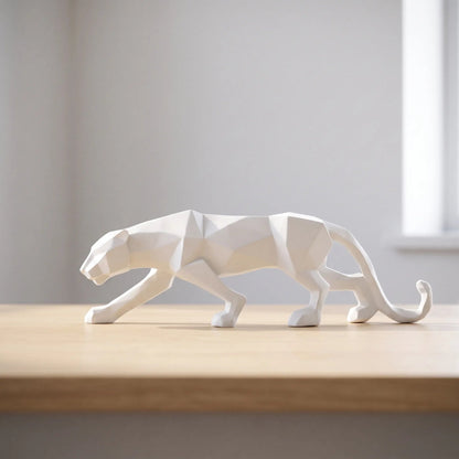 Geometric Animal Desktop Sculpture - Felinix 1