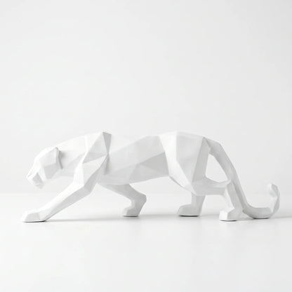 Geometric Animal Desktop Sculpture - Felinix 2
