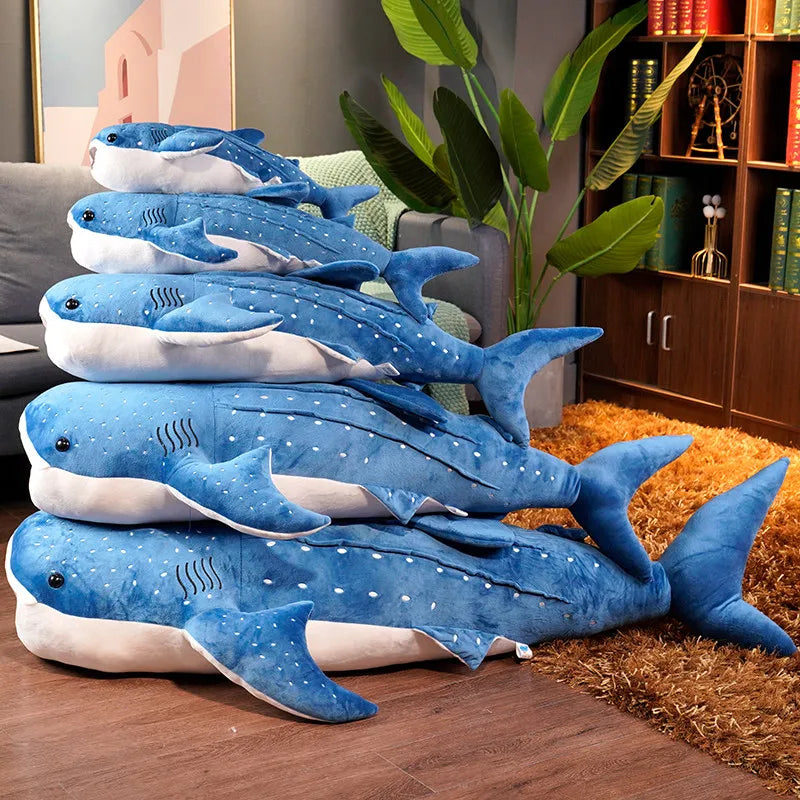Giant Whale Shark Plush Toy for Snuggling, Collecting, and Playtime | Fervei 0