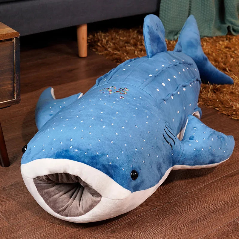 Giant Whale Shark Plush Toy for Snuggling, Collecting, and Playtime | Fervei 2