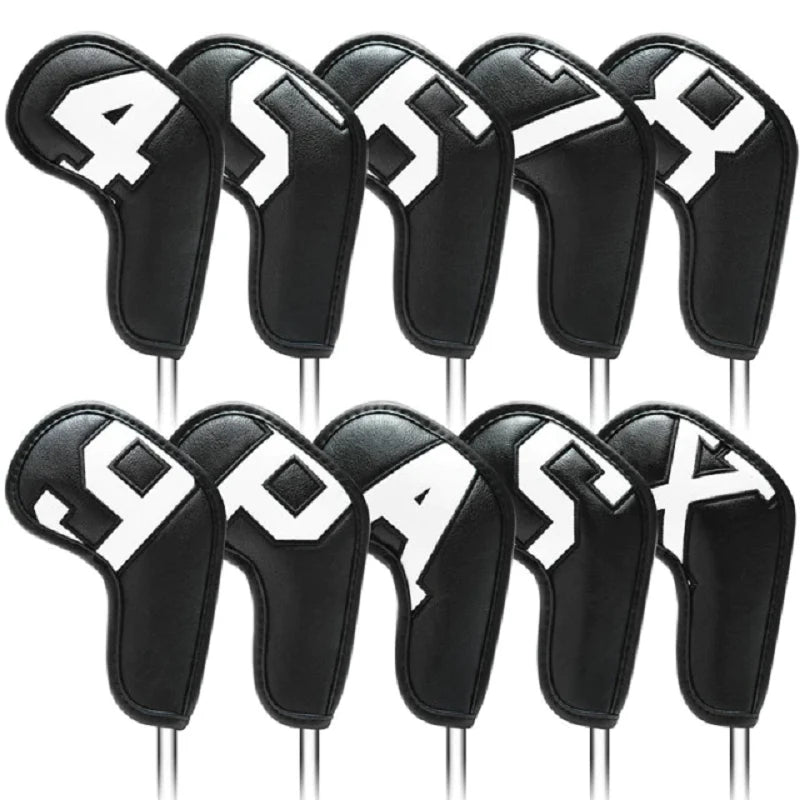 Golf iron head covers set 3