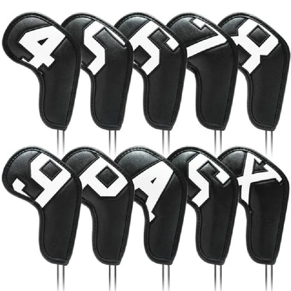 Golf iron head covers set 3