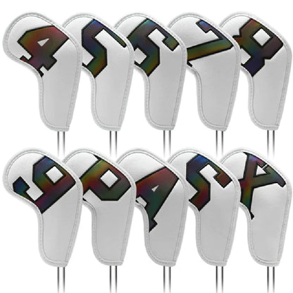 Golf iron head covers set 4