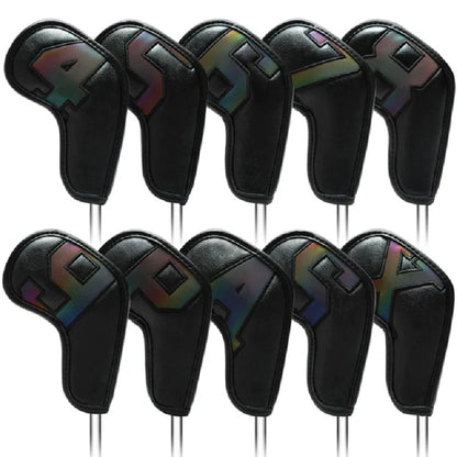 Golf iron head covers set 5